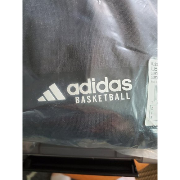 Adidas Men's Black Elastic Waist Legends Basketball Pants Size 3XLT XXXL Tall - Picture 3 of 4